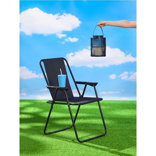 Sinsay - Krzesło turystyczne - czarny ze sklepu Sinsay w kategorii Krzesła ogrodowe - zdjęcie 171434862