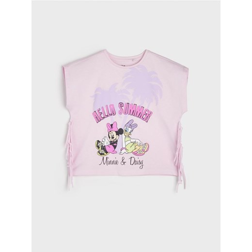 Sinsay - Koszulka Disney - różowy ze sklepu Sinsay w kategorii Bluzki dziewczęce - zdjęcie 171434880