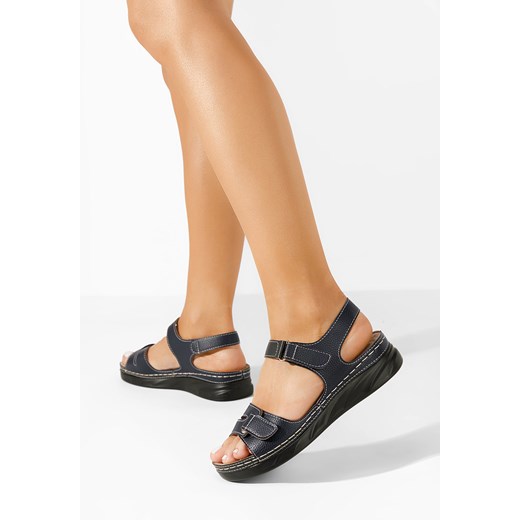 Sandały damskie Zapatos płaskie