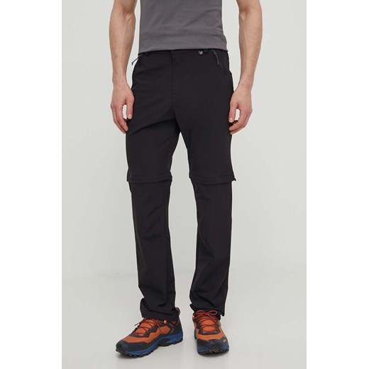 Viking spodnie outdoorowe Rocklyn 2 in 1 kolor czarny ze sklepu ANSWEAR.com w kategorii Spodnie męskie - zdjęcie 171435580