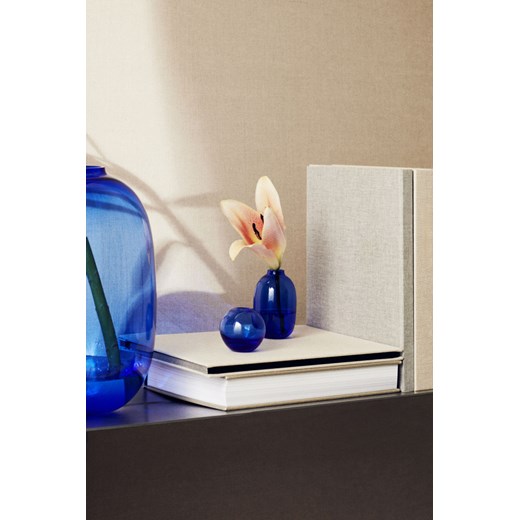 H & M - Mini wazon ze szkła - Niebieski ze sklepu H&M w kategorii Wazony - zdjęcie 171438201