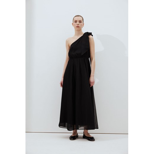 H & M - Sukienka na jedno ramię - Czarny ze sklepu H&M w kategorii Sukienki - zdjęcie 171438344