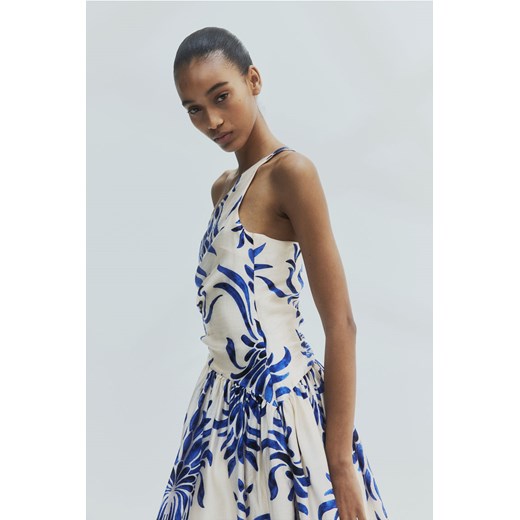 H & M - Sukienka na jedno ramię - Beżowy ze sklepu H&M w kategorii Sukienki - zdjęcie 171438352