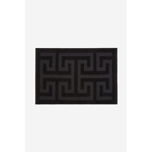 H & M - Bawełniany dywanik łazienkowy - Czarny ze sklepu H&M w kategorii Dywaniki łazienkowe - zdjęcie 171438381
