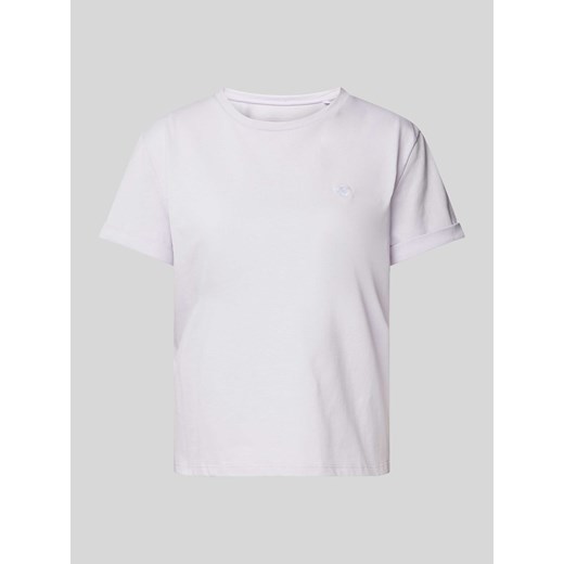 T-shirt z wyhaftowanym motywem model ‘Serz’ ze sklepu Peek&Cloppenburg  w kategorii Bluzki damskie - zdjęcie 171438544