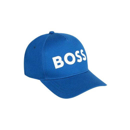 czapka boss j50943 872 niebieski ze sklepu Royal Shop w kategorii Czapki z daszkiem damskie - zdjęcie 171446242