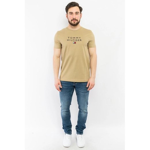 Tommy Hilfiger t-shirt męski młodzieżowy z krótkimi rękawami 