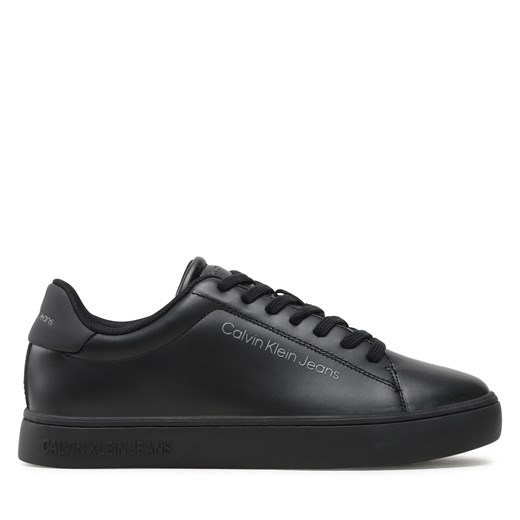Sneakersy Calvin Klein Jeans Classic Cupsole Laceup Lth YM0YM00715 Triple Black 45 eobuwie.pl