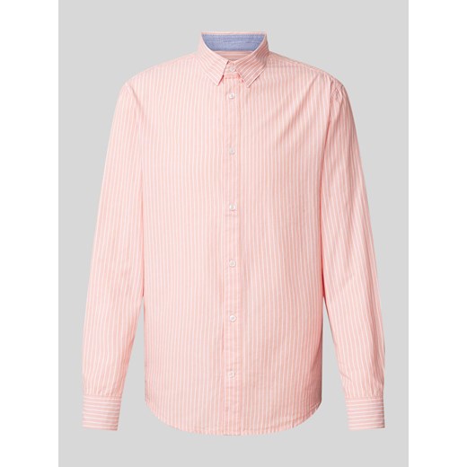 Koszula casualowa o kroju regular fit z wzorem w paski ze sklepu Peek&Cloppenburg  w kategorii Koszule męskie - zdjęcie 171446991