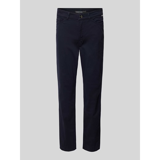 Spodnie o kroju slim fit w jednolitym kolorze model ‘SILEA’ ze sklepu Peek&Cloppenburg  w kategorii Spodnie damskie - zdjęcie 171447002