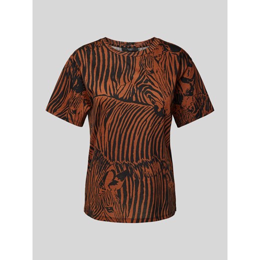 T-shirt ze zwierzęcym nadrukiem model ‘ELOISA’ ze sklepu Peek&Cloppenburg  w kategorii Bluzki damskie - zdjęcie 171447004