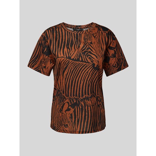 T-shirt ze wzorem na całej powierzchni model ‘ELOISA’ ze sklepu Peek&Cloppenburg  w kategorii Bluzki damskie - zdjęcie 171447004