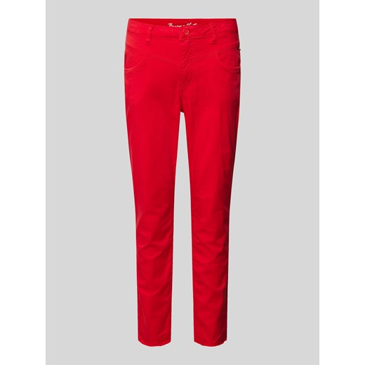 Spodnie o skróconym kroju model ‘Florida’ ze sklepu Peek&Cloppenburg  w kategorii Spodnie damskie - zdjęcie 171447023