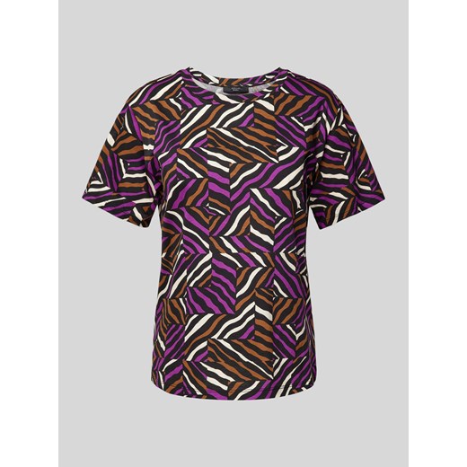 T-shirt ze wzorem na całej powierzchni model ‘ELOISA’ ze sklepu Peek&Cloppenburg  w kategorii Bluzki damskie - zdjęcie 171447152