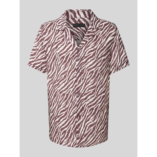 Koszula casualowa o kroju regular fit ze wzorem na całej powierzchni model ‘BIJAN’ ze sklepu Peek&Cloppenburg  w kategorii Koszule męskie - zdjęcie 171447203