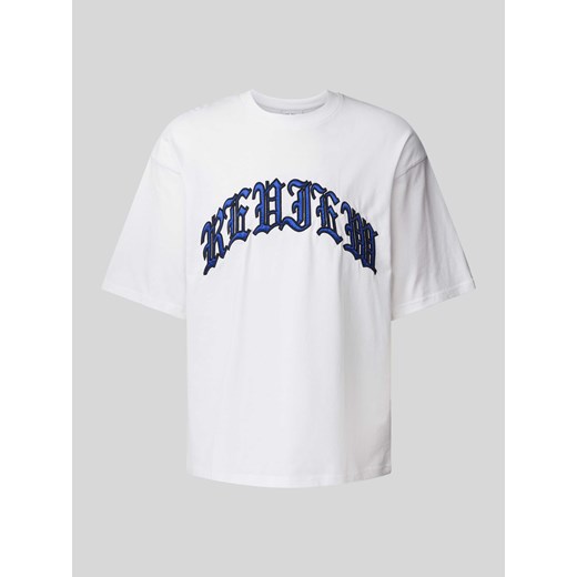 T-shirt z wyhaftowanym logo ze sklepu Peek&Cloppenburg  w kategorii T-shirty męskie - zdjęcie 171447332