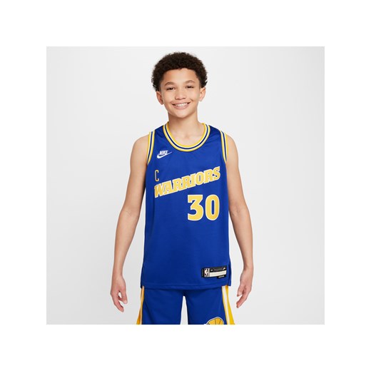 Koszulka dla dużych dzieci Nike Dri-FIT NBA Swingman Stephen Curry Golden State Warriors - Niebieski ze sklepu Nike poland w kategorii T-shirty chłopięce - zdjęcie 171447600