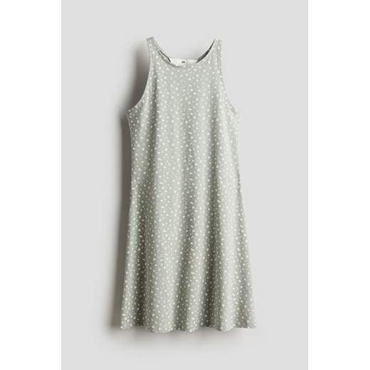 H & M - Dżersejowa sukienka bez rękawów - Zielony ze sklepu H&M w kategorii Sukienki dziewczęce - zdjęcie 171448152