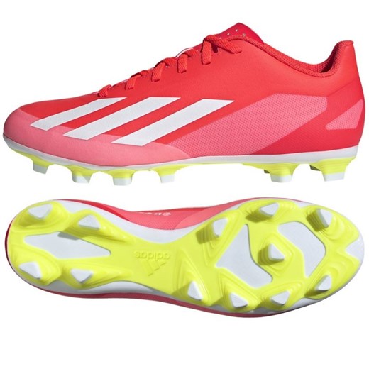 Buty piłkarskie adidas X Crazyfast Club IG0616 czerwone ze sklepu ButyModne.pl w kategorii Buty sportowe męskie - zdjęcie 171449582