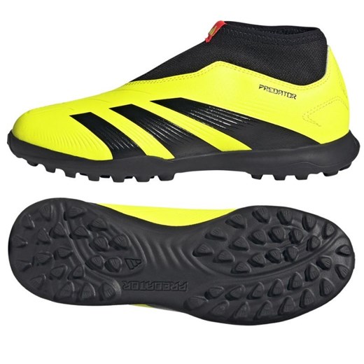Buty piłkarskie adidas Predator League Ll Tf Jr IG5432 żółte ze sklepu ButyModne.pl w kategorii Buty sportowe dziecięce - zdjęcie 171449643