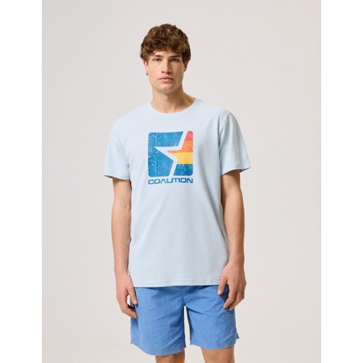 Koszulka CLTN STR 24 J. Niebieski S ze sklepu Diverse w kategorii T-shirty męskie - zdjęcie 171450353