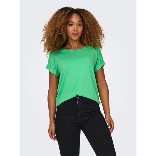 ONLY Koszulka w kolorze zielonym ze sklepu Limango Polska w kategorii Bluzki damskie - zdjęcie 171451031