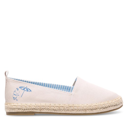 Espadryle Moomin CS-SS24-169MMN Beżowy ze sklepu eobuwie.pl w kategorii Espadryle damskie - zdjęcie 171452410