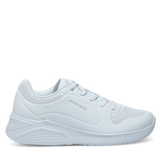 Sneakersy Skechers UNO LIGHT 8750063 LTBL Błękitny ze sklepu eobuwie.pl w kategorii Buty sportowe damskie - zdjęcie 171452422