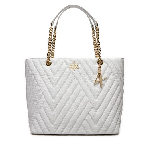 Torebka Armani Exchange 942862 2F745 47710 Optical White ze sklepu eobuwie.pl w kategorii Torby Shopper bag - zdjęcie 171452613