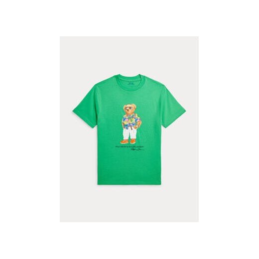Polo Ralph Lauren T-Shirt 323853828029 Zielony Regular Fit ze sklepu MODIVO w kategorii T-shirty chłopięce - zdjęcie 171454181