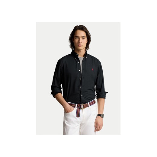 Polo Ralph Lauren Koszula 710928255006 Czarny Custom Fit ze sklepu MODIVO w kategorii Koszule męskie - zdjęcie 171454393