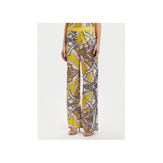Gaudi Spodnie materiałowe 411FD25023 Kolorowy Regular Fit ze sklepu MODIVO w kategorii Spodnie damskie - zdjęcie 171454493