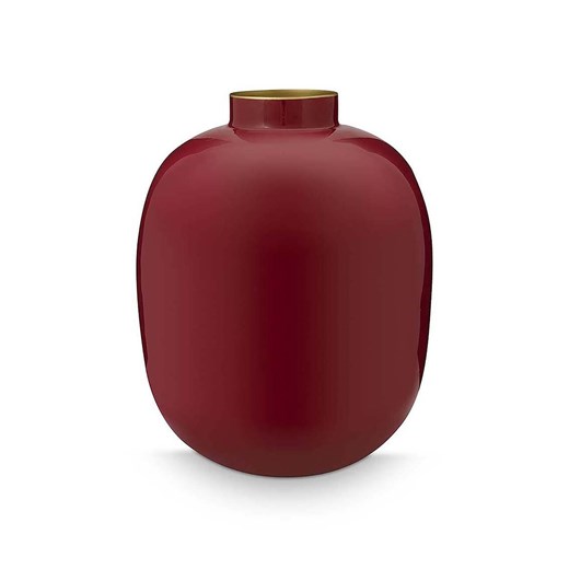 Pip Studio wazon dekoracyjny Dark Red ze sklepu ANSWEAR.com w kategorii Wazony - zdjęcie 171455962