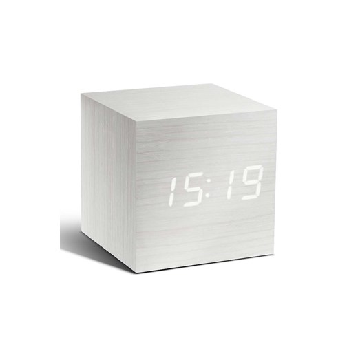 Gingko Design zegar stołowy Cube Click Clock ze sklepu ANSWEAR.com w kategorii Zegary - zdjęcie 171456080