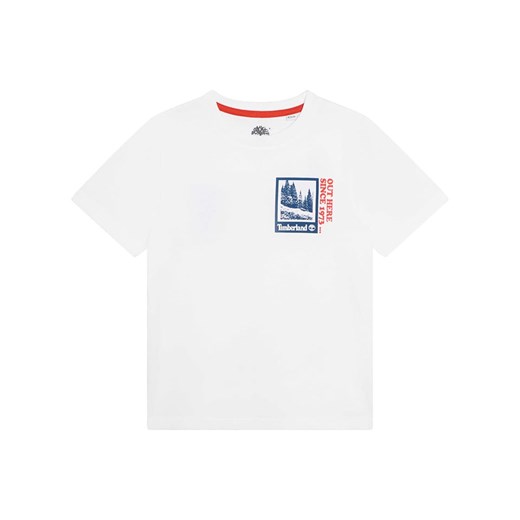 Timberland Koszulka w kolorze białym ze sklepu Limango Polska w kategorii T-shirty chłopięce - zdjęcie 171456691