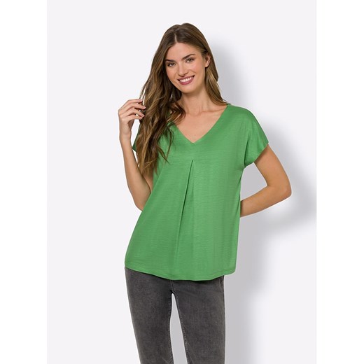 Heine Koszulka w kolorze zielonym ze sklepu Limango Polska w kategorii Bluzki damskie - zdjęcie 171456731