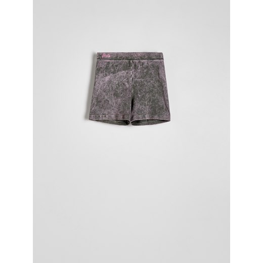Reserved - Bawełniane szorty z haftem Barbie™ - wielobarwny Reserved XS Reserved