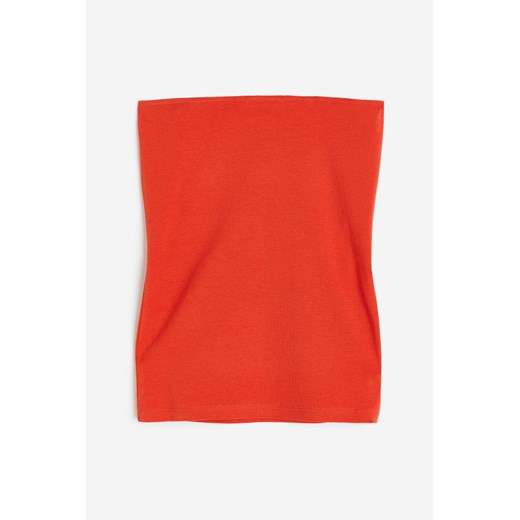 H & M - Top bandeau - Pomarańczowy ze sklepu H&M w kategorii Bluzki damskie - zdjęcie 171459982