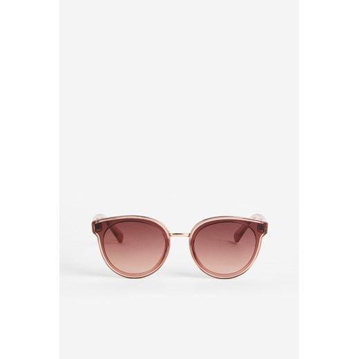 H & M - Okulary przeciwsłoneczne - Różowy H & M One Size H&M