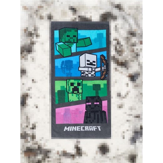 Sinsay - Ręcznik Minecraft - wielobarwny Sinsay Jeden rozmiar Sinsay