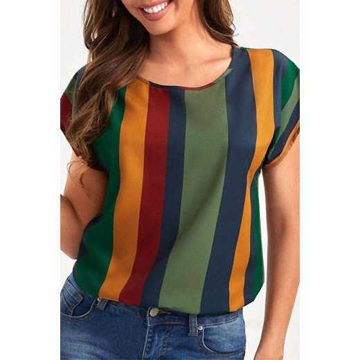 T-shirt TERELSA ze sklepu Ivet Shop w kategorii Bluzki damskie - zdjęcie 171474711