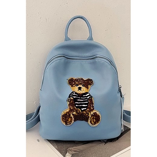 Plecak FROLINDA BLUE ze sklepu Ivet Shop w kategorii Plecaki - zdjęcie 171474720