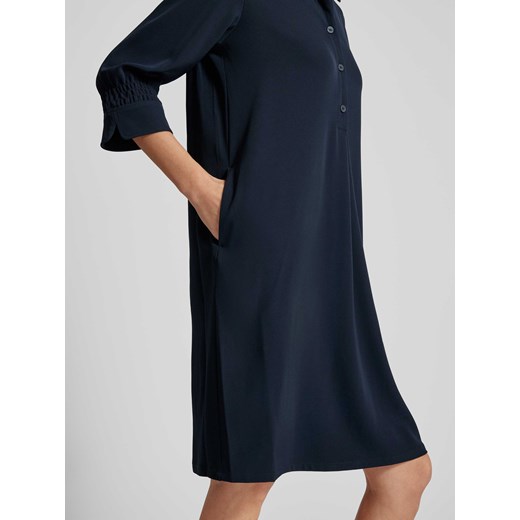 Sukienka o długości do kolan z krótką listwą guzikową model ‘Wiana’ Opus 40 Peek&Cloppenburg 