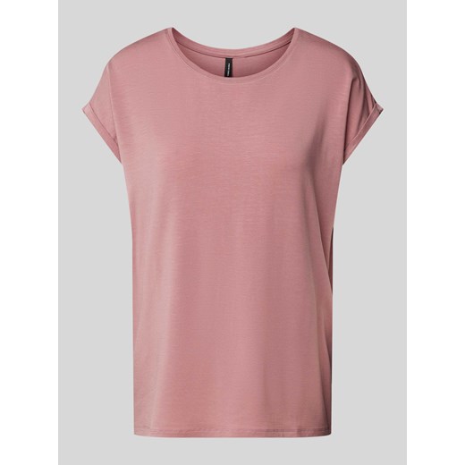 T-shirt w jednolitym kolorze model ‘AVA’ ze sklepu Peek&Cloppenburg  w kategorii Bluzki damskie - zdjęcie 171475023