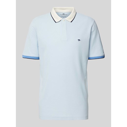 Koszulka polo o kroju regular fit z obszyciem w kontrastowym kolorze ze sklepu Peek&Cloppenburg  w kategorii T-shirty męskie - zdjęcie 171475213