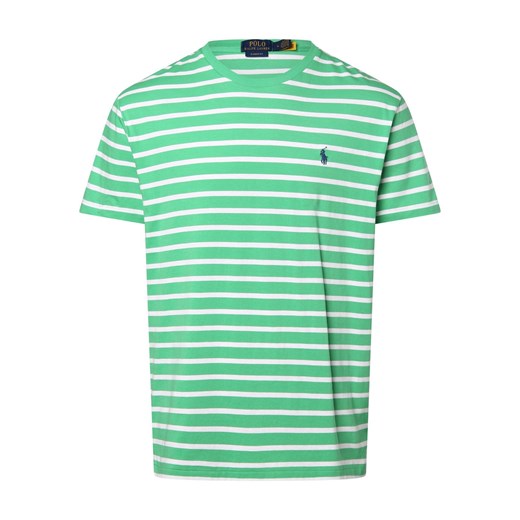 Polo Ralph Lauren Koszulka męska Mężczyźni Bawełna trawiasty w paski ze sklepu vangraaf w kategorii T-shirty męskie - zdjęcie 171476473