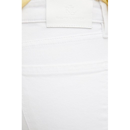 Lauren Ralph Lauren jeansy damskie kolor biały 200926078 38 ANSWEAR.com
