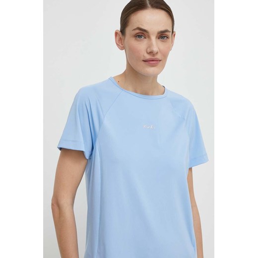 Roxy t-shirt treningowy Bold Moves kolor niebieski ERJKT04112 ze sklepu ANSWEAR.com w kategorii Bluzki damskie - zdjęcie 171477090