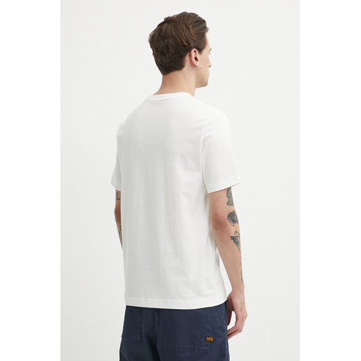 Marc O&apos;Polo t-shirt bawełniany męski kolor biały z nadrukiem 423201251066 XXL ANSWEAR.com