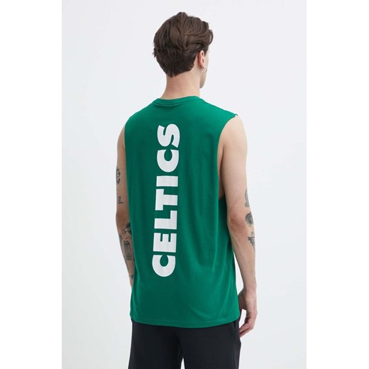 New Era t-shirt bawełniany męski kolor zielony BOSTON CELTICS New Era XL ANSWEAR.com